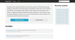 Desktop Screenshot of pluginmirror.com