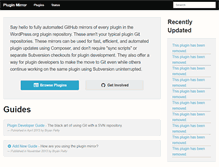 Tablet Screenshot of pluginmirror.com
